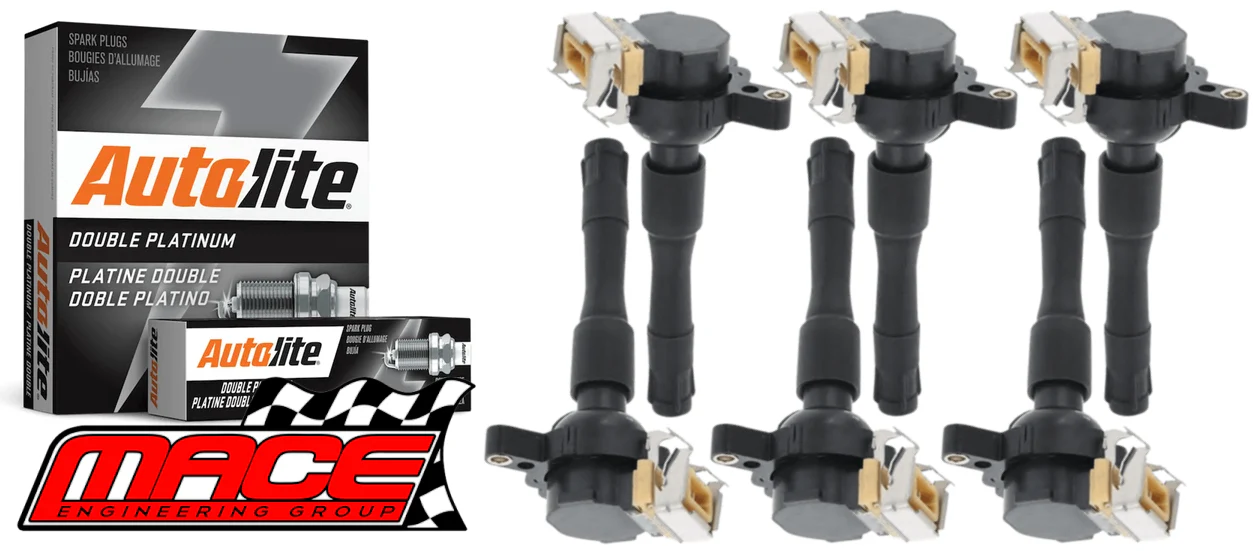 MACE IGNITION SERVICE KIT TO SUIT BMW 5 SERIES 528I M52B28 2.8L I6 TILL 08/1998