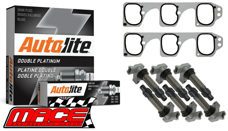 MACE IGNITION SERVICE KIT TO SUIT HOLDEN CREWMAN VZ ALLOYTEC LE0 3.6L V6 (FROM 08/2006)