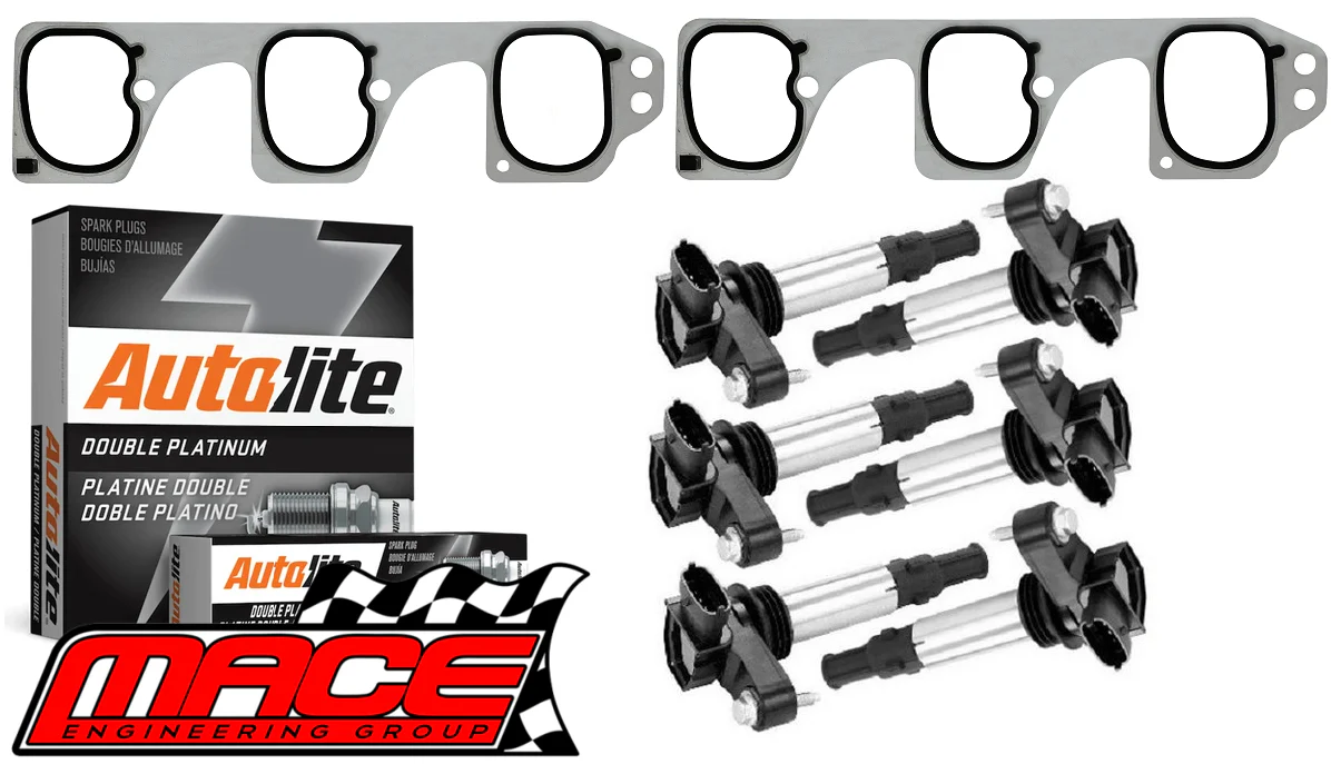MACE IGNITION SERVICE KIT TO SUIT HOLDEN ONE TONNER VZ ALLOYTEC LE0 3.6L V6