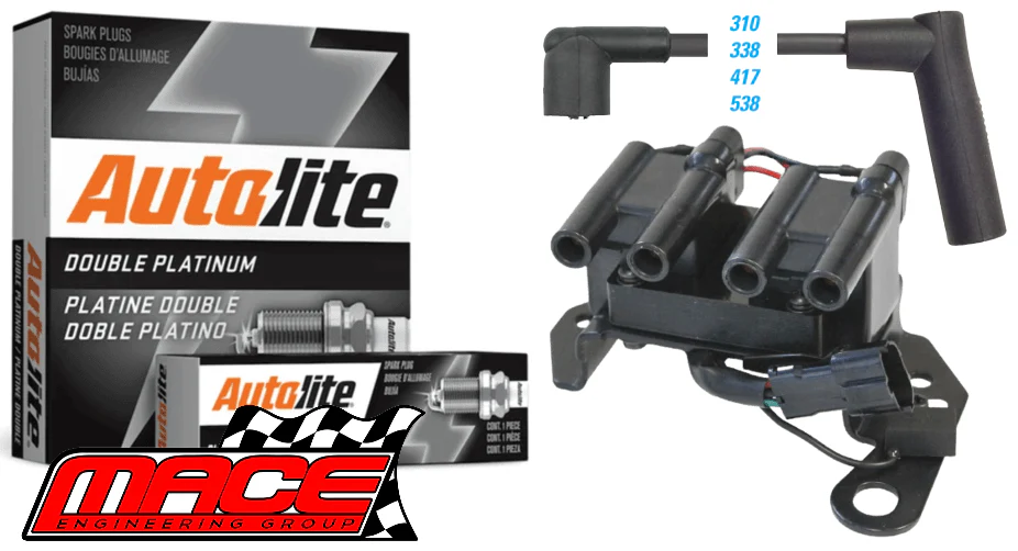MACE IGNITION SERVICE KIT TO SUIT HYUNDAI EXCEL X3 G4EK 1.5L I4
