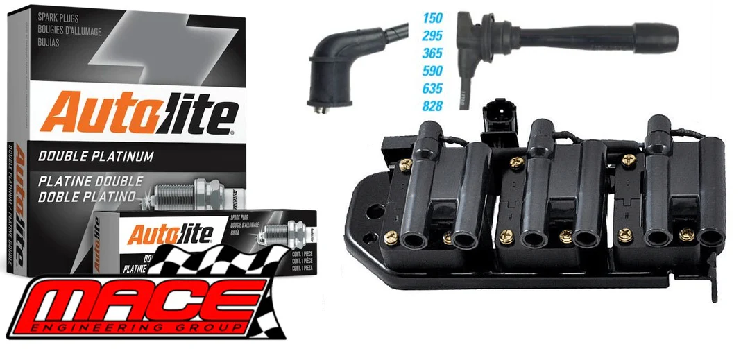MACE IGNITION SERVICE KIT TO SUIT HYUNDAI G6BA 2.7 V6
