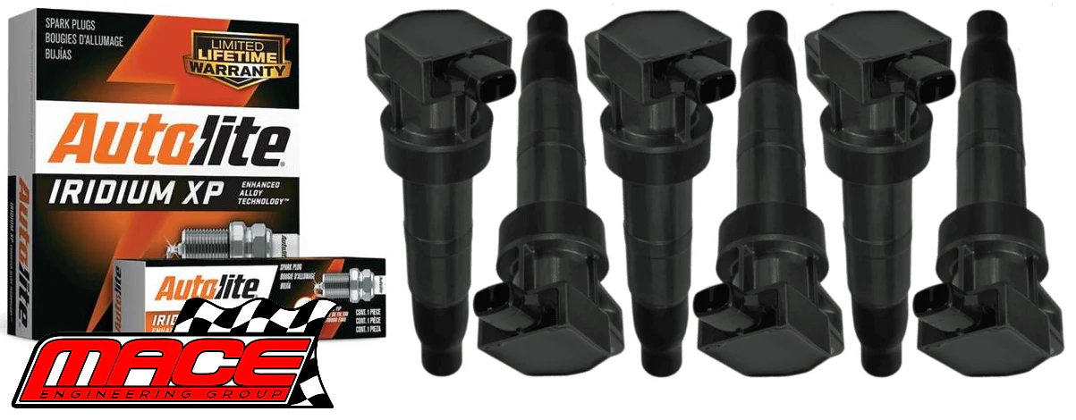MACE IGNITION SERVICE KIT TO SUIT KIA GRAND CARNIVAL VQ.II G6DC 3.5L V6