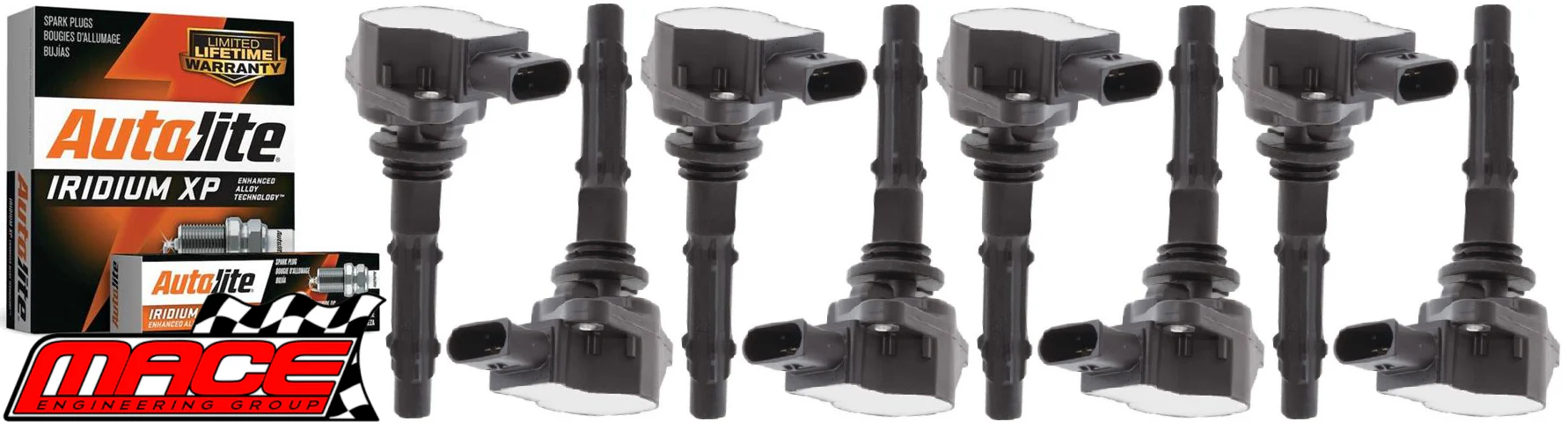 MACE IGNITION SERVICE KIT TO SUIT MERCEDES BENZ M273.966 M273.967 M273.971 5.5L V8