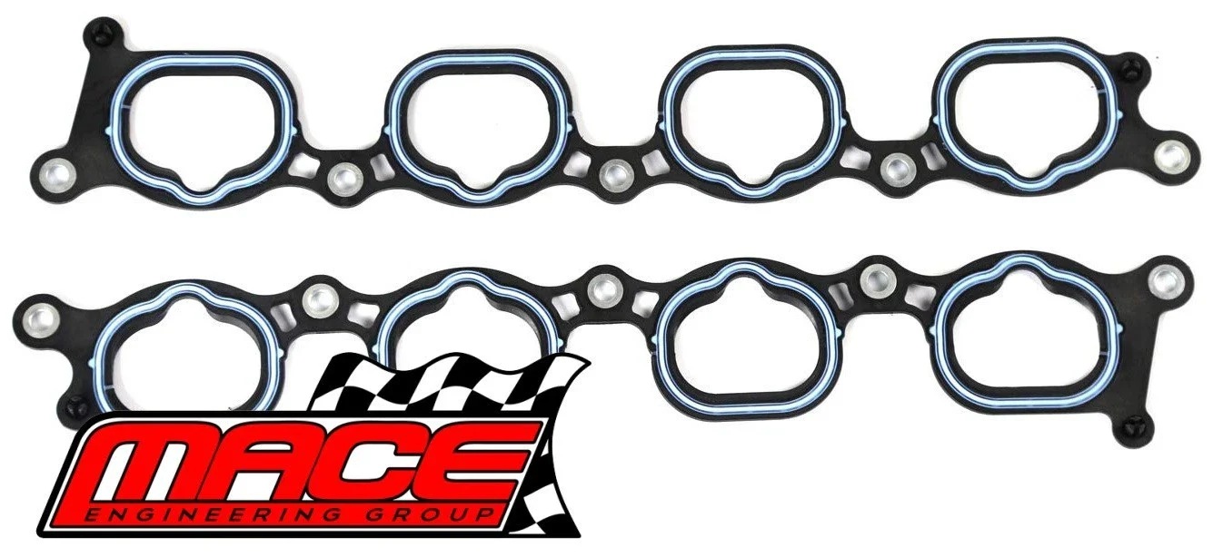 MACE INTAKE MANIFOLD GASKET SET TO SUIT FORD FALCON BA BF FG BOSS 260 290 5.4L V8 - Image 2