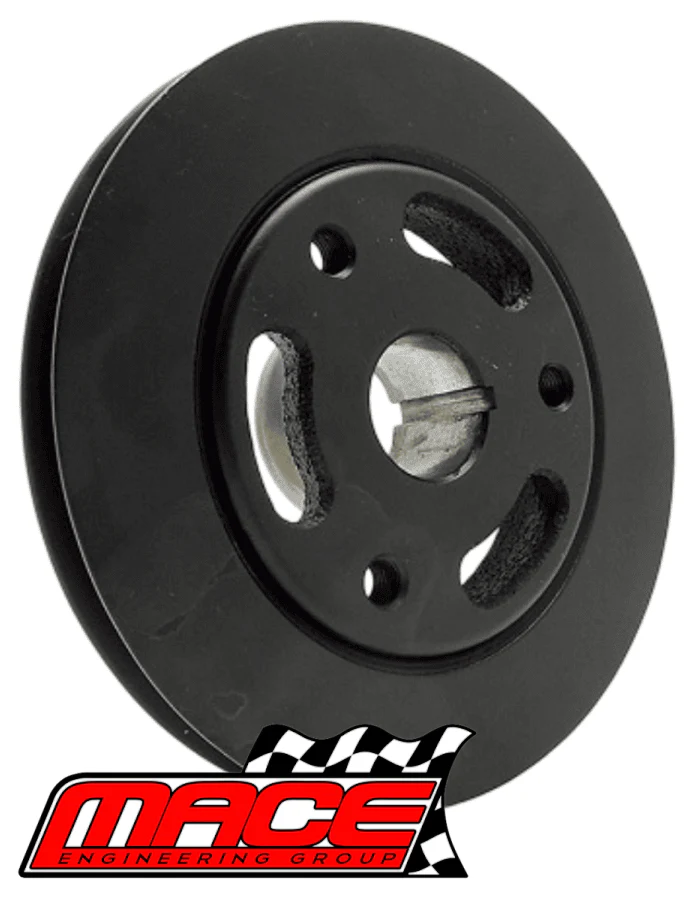 MACE OEM REPLACEMENT HARMONIC BALANCER TO SUIT HOLDEN MONARO HQ HJ 173 202 RED 2.8L 3.3L I6
