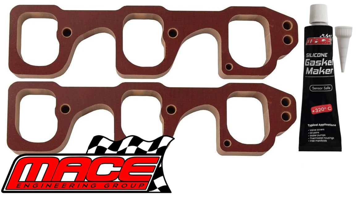 MACE PERFORMANCE MANIFOLD INSULATOR KIT TO SUIT HOLDEN ALLOYTEC LY7 LE0 LW2 LCA LWR 3.6L V6 - Image 3