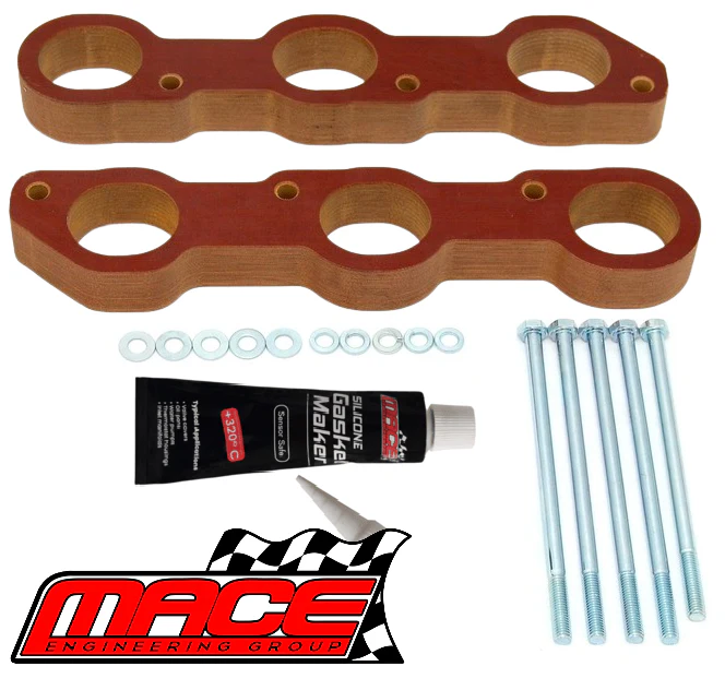 MACE PERFORMANCE MANIFOLD INSULATOR KIT TO SUIT HOLDEN SIDI LLT 3.6L V6 - Image 2