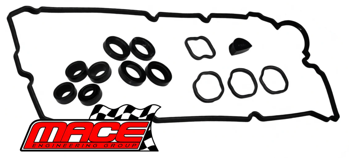 MACE ROCKER COVER GASKET SET TO SUIT MITSUBISHI 4D56T TURBO DIESEL 2.5L I4 - Image 2