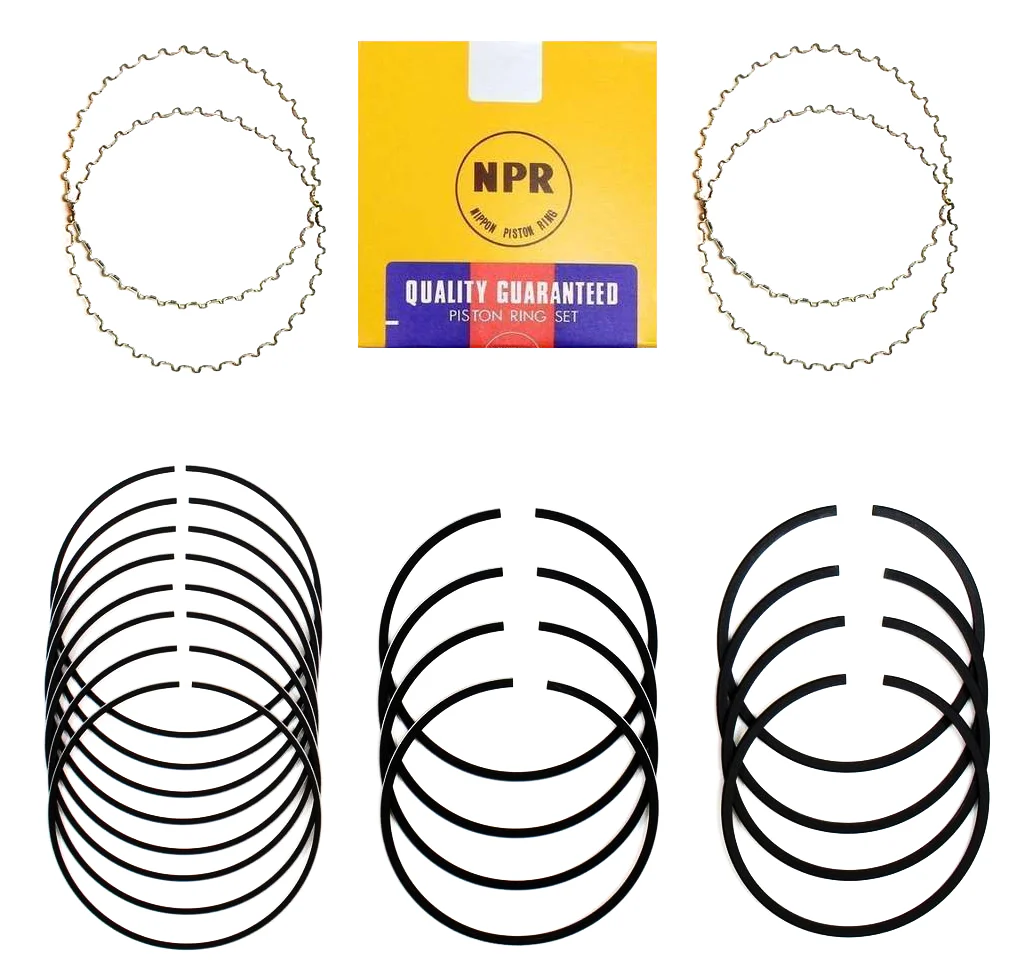 NIPPON CHROME PISTON RING SET TO SUIT HYUNDAI D4CB TURBO 2.5L I4 - Image 2
