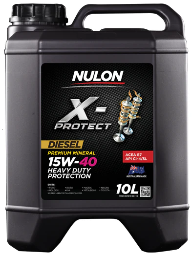 NULON X-PROTECT 10 LITRE PREMIUM MINERAL 15W-40 HEAVY DUTY PROTECTION ENGINE OIL
