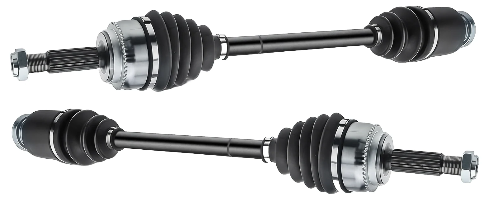 PAIR OF REAR CV DRIVE SHAFTS TO SUIT MITSUBISHI OUTLANDER ZE ZF 4G64 4G69 2.4L I4
