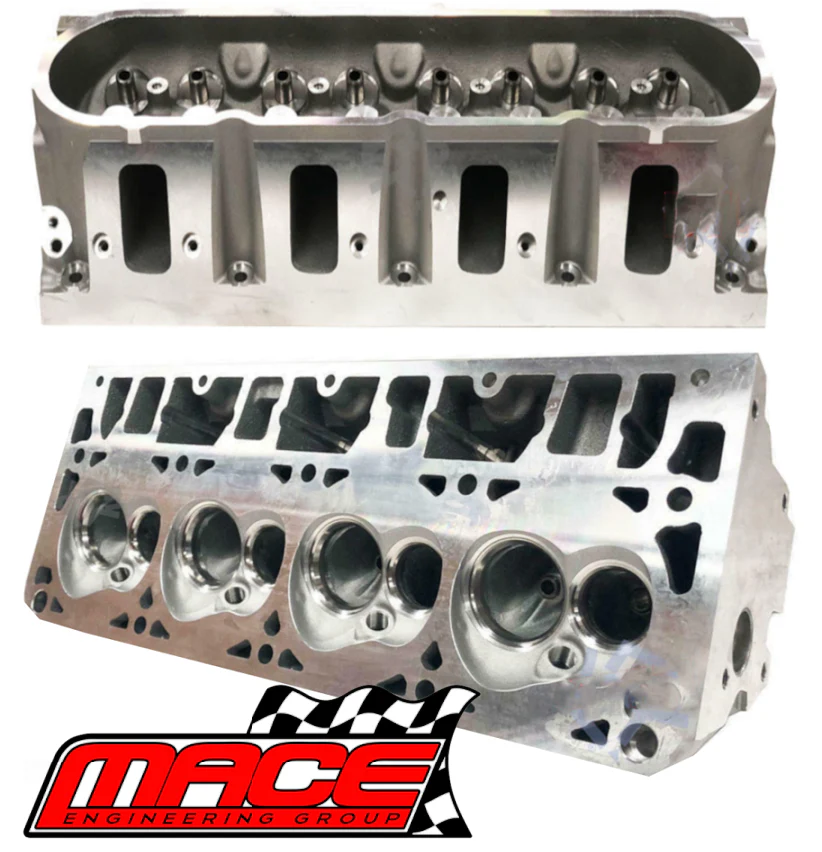 PAIR OF SQUARE PORT 364 CASTING CYLINDER HEADS FOR HOLDEN COMMODORE VE VF L77 L98 LS3 6.0L 6.2L V8
