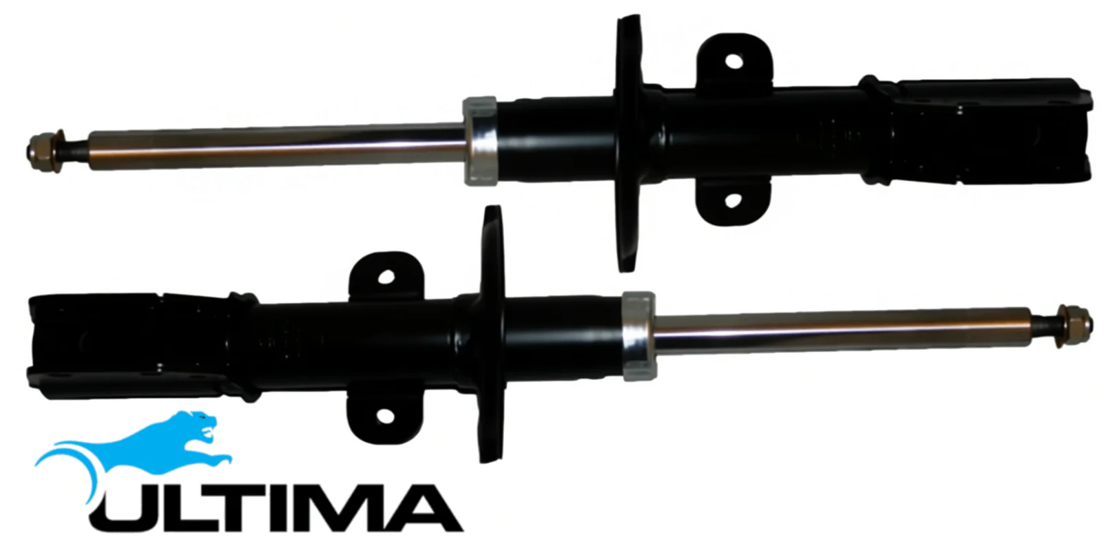 PAIR OF ULTIMA FRONT GAS SHOCK ABSORBERS TO SUIT CHEVROLET CAPTIVA C100 Z20S1 TURBO DIESEL 2.0L I4