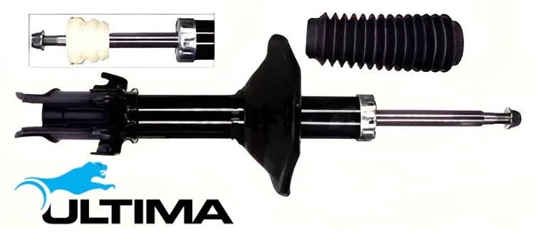 PAIR OF ULTIMA FRONT GAS SHOCK ABSORBERS TO SUIT SUBARU FORESTER SG S11 EJ202 EJ251 2.0L 2.5L F4 - Image 2