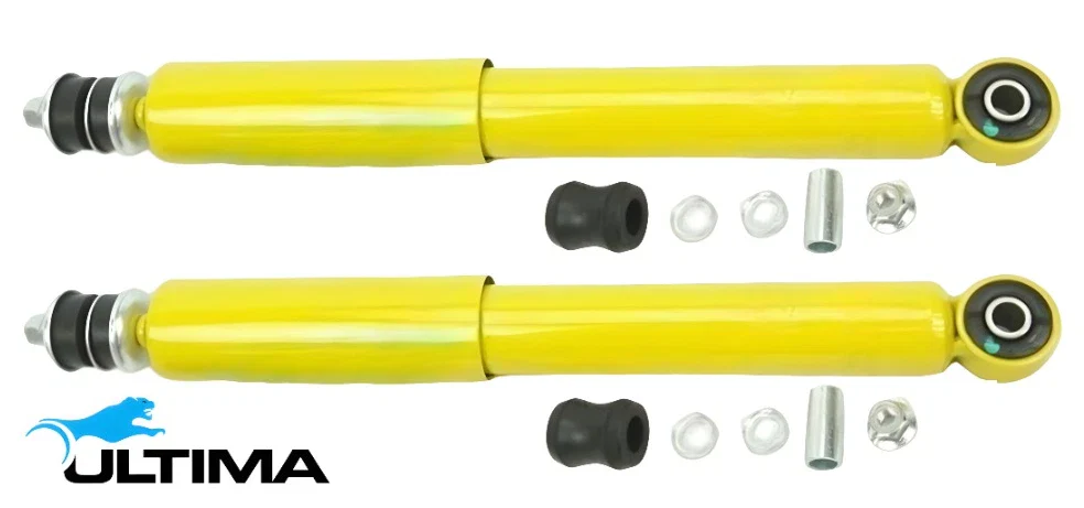 PAIR OF ULTIMA FRONT GAS SHOCK ABSORBERS TO SUIT TOYOTA HIACE KZH100R 1KZ-TE TURBO DIESEL 3.0L I4