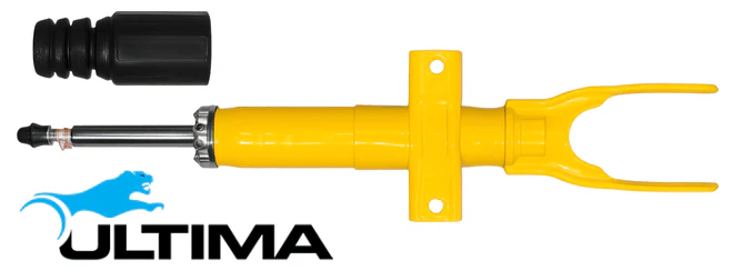 PAIR OF ULTIMA FRONT GAS SHOCK ABSORBERS TO SUIT VOLKSWAGEN AMAROK 2H DDXC DDXD DDXE 3.0L V6 - Image 2