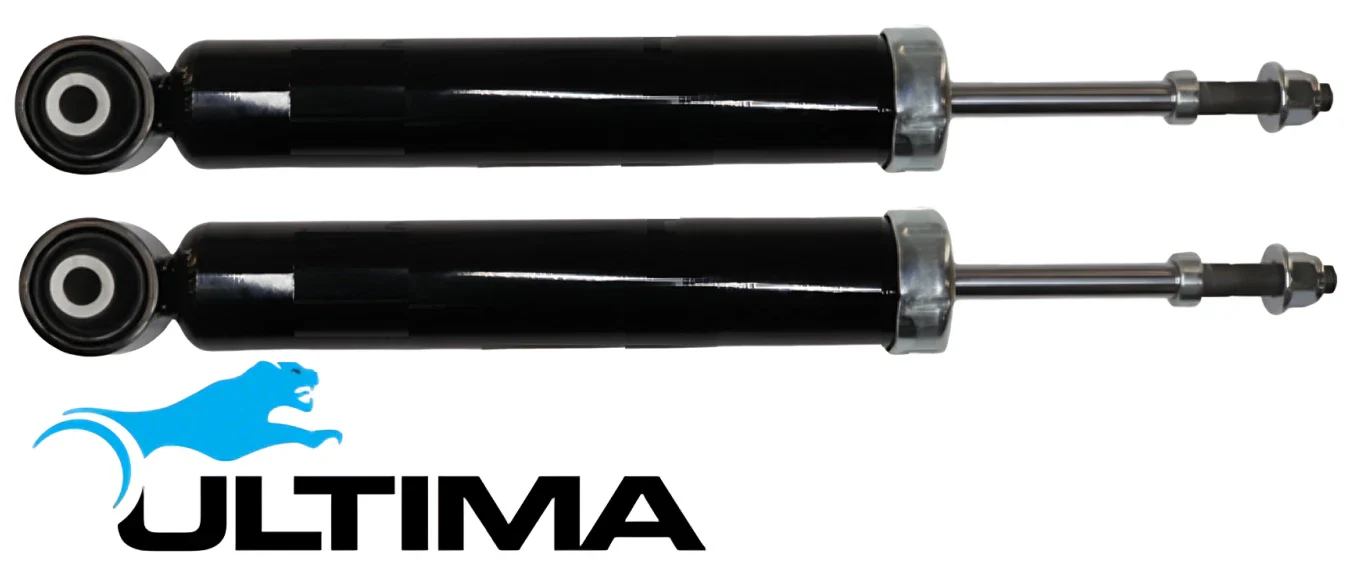 PAIR OF ULTIMA REAR GAS SHOCK ABSORBERS FOR NISSAN ELGRAND E52 QR25DE 2.5L I4 EXCEPT TBAE52 CHASSIS
