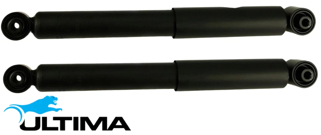 PAIR OF ULTIMA REAR GAS SHOCK ABSORBERS TO SUIT NISSAN MR20DE R9M K9K TURBO DIESEL 1.5L 1.6L 2.0L I4