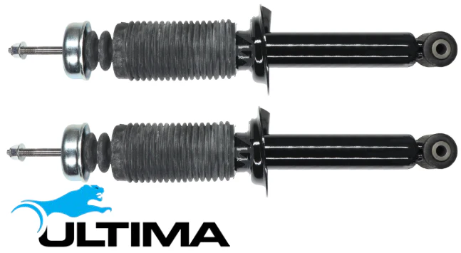 PAIR OF ULTIMA REAR GAS SHOCK ABSORBERS TO SUIT NISSAN PULSAR N16 QG18DE 1.8L I4 HATCHBACK ONLY