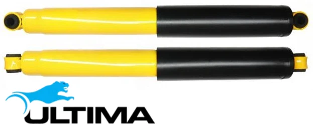 PAIR OF ULTIMA REAR HEAVY DUTY SHOCK ABSORBERS TO SUIT TOYOTA HILUX RZN149R RZN154R 3RZ-FE 2.7L I4