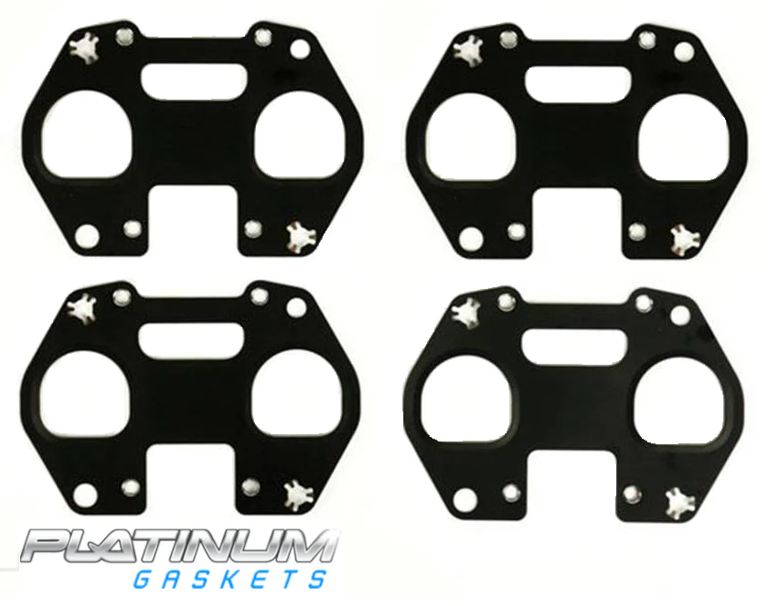 PLATINUM EXHAUST MANIFOLD GASKET SET TO SUIT FORD BARRA 220 230 5.4L V8