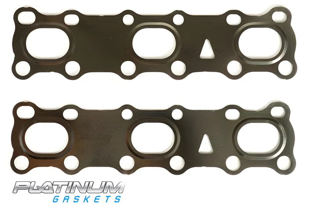 PLATINUM EXHAUST MANIFOLD GASKET SET TO SUIT NISSAN MAXIMA J32 VQ25DE 2.5L V6