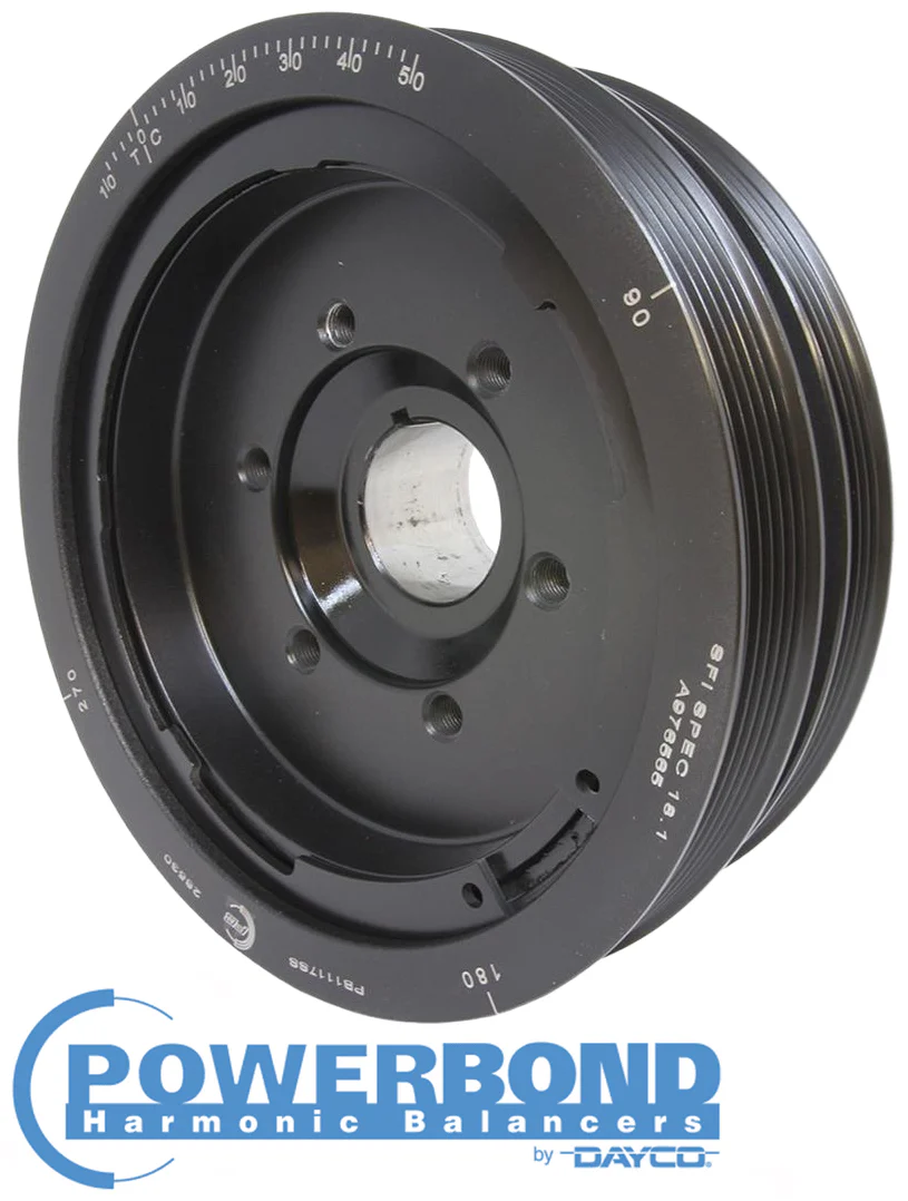 POWERBOND HARMONIC BALANCER TO SUIT HOLDEN CALAIS VE VF L76 L77 L98 LS3 6.0L 6.2L V8 - Image 2