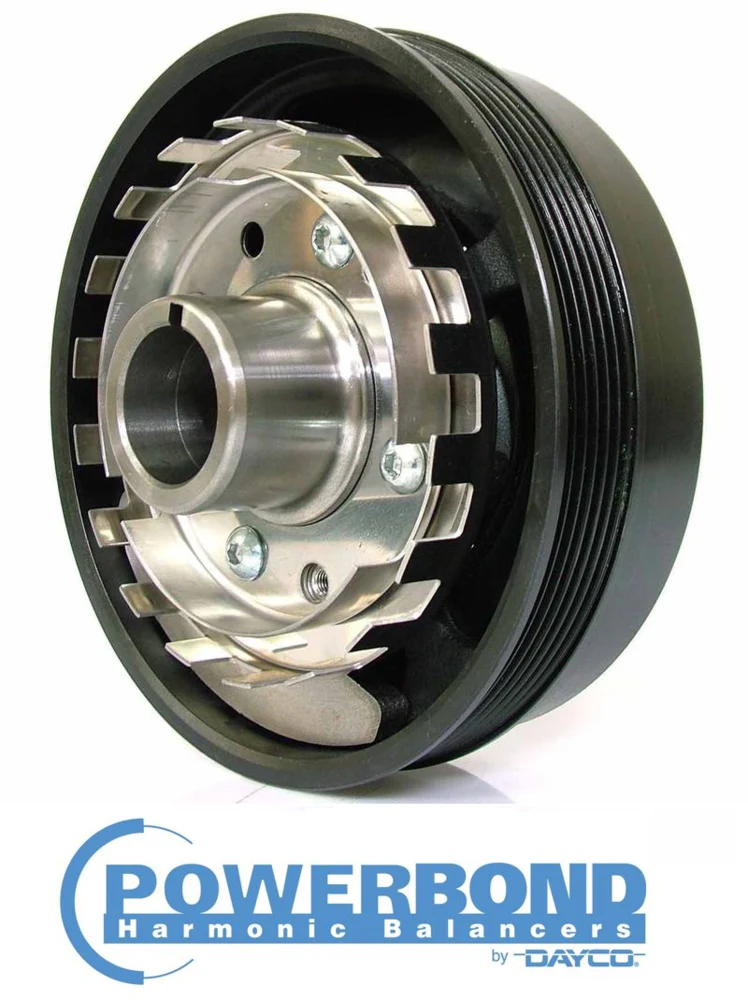 POWERBOND OEM REPLACEMENT HARMONIC BALANCER FOR HOLDEN STATESMAN VS WH WK ECOTEC L36 3.8 V6 06/96 ON