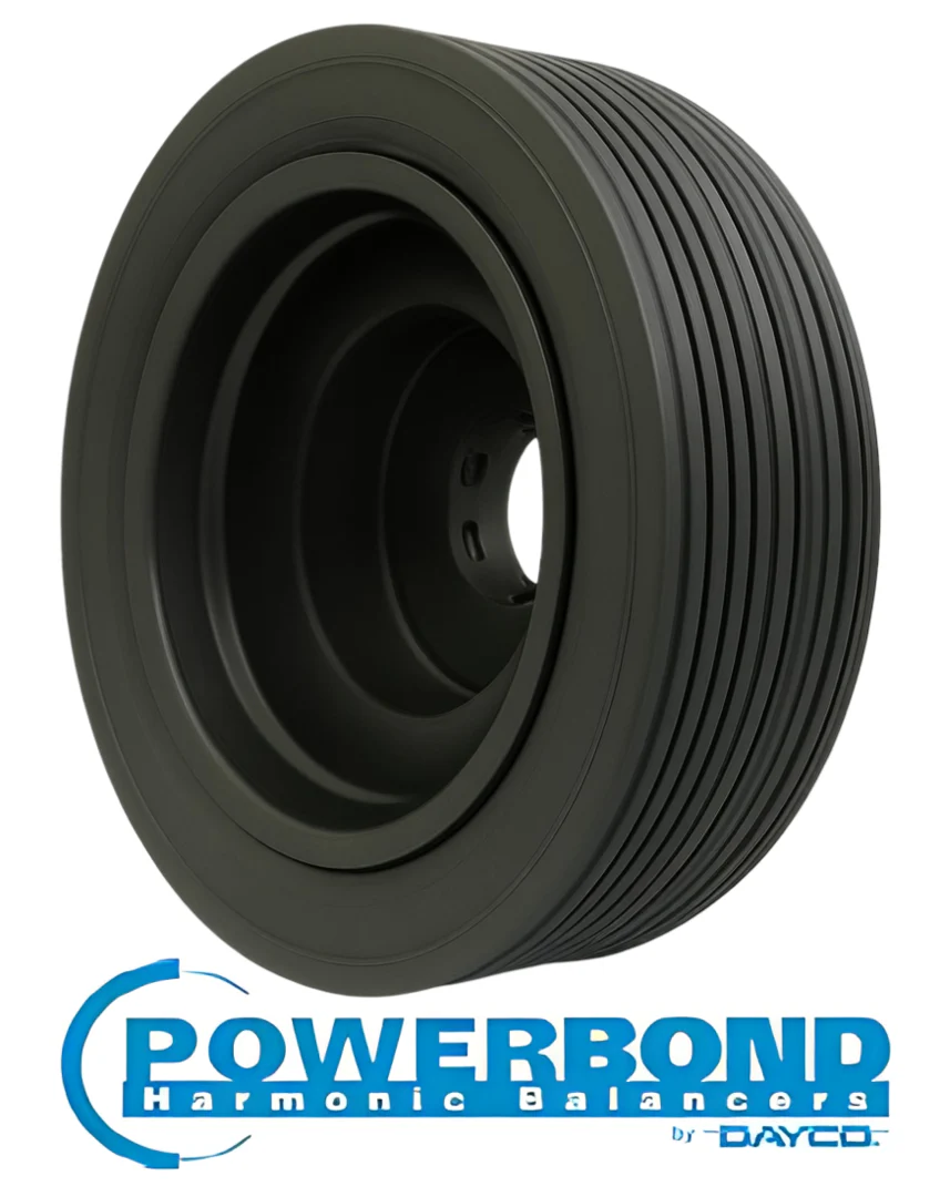 POWERBOND OEM REPLACEMENT HARMONIC BALANCER FOR SUBARU LEGACY BE BH EJ208 2.0L F4 EXCEPT BES CHASSIS