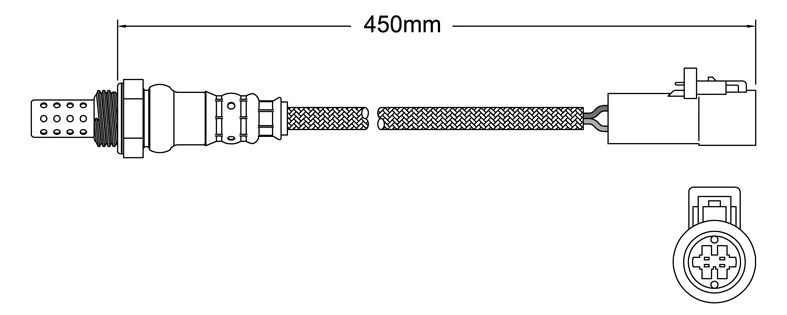 PREMIUM PRE-CAT OXYGEN O2 SENSOR TO SUIT FORD FIESTA WP WQ WS FYJA SPJA HXJA N4JB 1.4 1.6 2.0L I4