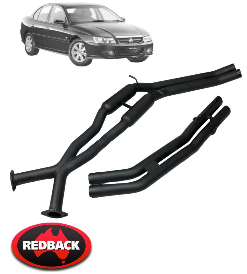 REDBACK 2.5" CATBACK EXHAUST TO SUIT HOLDEN COMMODORE VT VX VY L67 SUPERCHARGED 3.8L V6 SEDAN ONLY