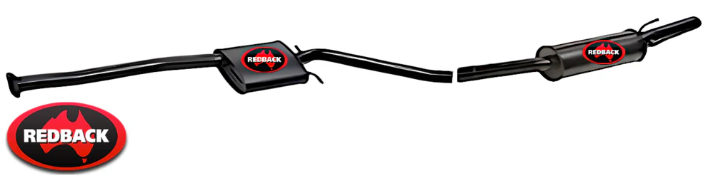 REDBACK 2.5" CATBACK PERF. EXHAUST SYSTEM FOR HOLDEN COMMODORE VT VX VY ECOTEC L36 3.8 V6 WAGON ONLY - Image 3