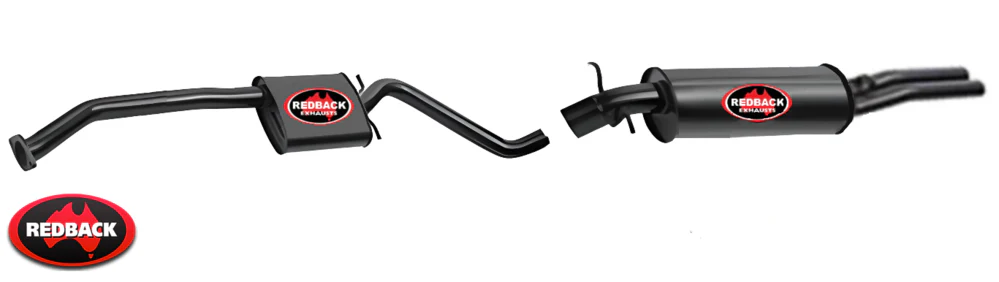 REDBACK 2.5" CATBACK PERF. EXHAUST SYSTEM TO SUIT HOLDEN COMMODORE VT VX L67 3.8L V6 TILL 07/2003
