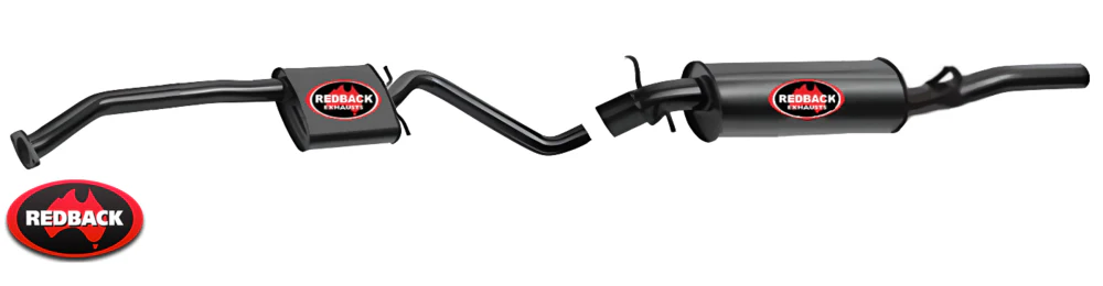 REDBACK 2.5" CATBACK PERF. EXHAUST SYSTEM TO SUIT HOLDEN COMMODORE VY ECOTEC L36 3.8L V6 TO 07/2003 - Image 2