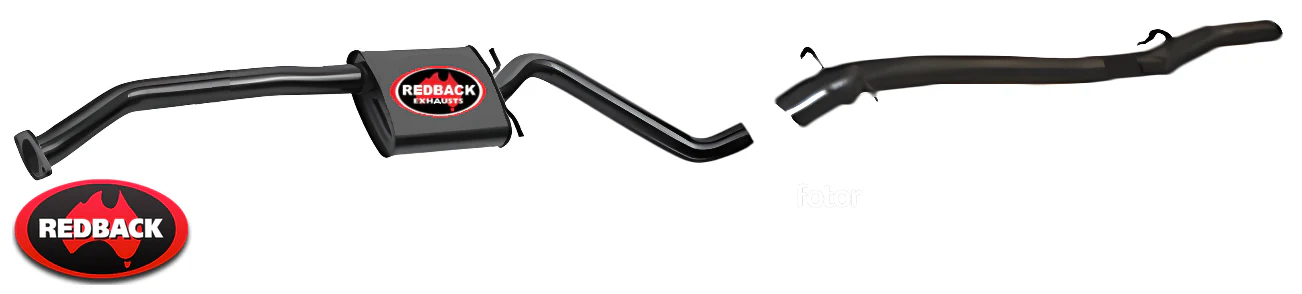 REDBACK 2.5" CATBACK PERFORMANCE EXHAUST SYSTEM TO SUIT HOLDEN 304 308 5.0L V8 SEDAN ONLY - Image 2