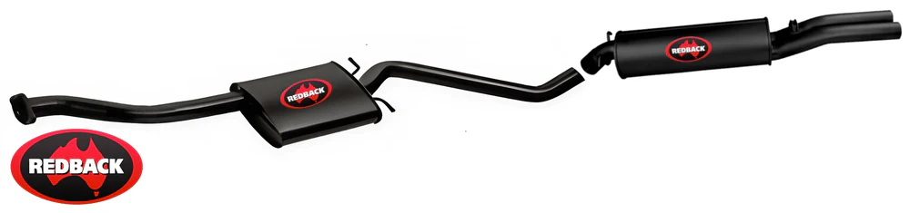 REDBACK 2.5" CATBACK PERFORMANCE EXHAUST SYSTEM TO SUIT HOLDEN CALAIS VP VR BUICK L27 3.8L V6 - Image 3