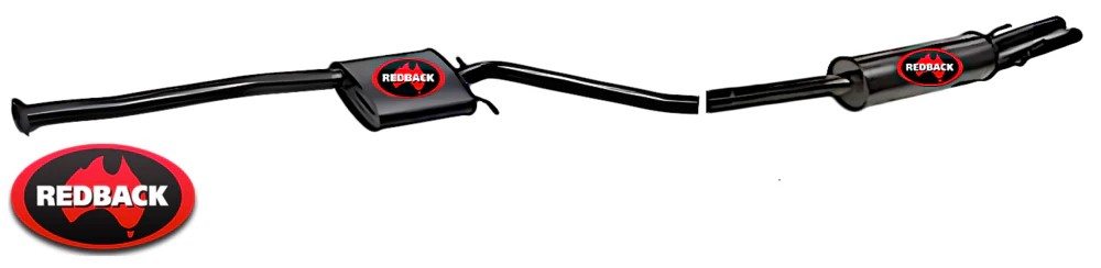 REDBACK 2.5" CATBACK PERFORMANCE EXHAUST SYSTEM TO SUIT HOLDEN STATESMAN WH WK ECOTEC L36 L67 3.8 V6 - Image 2