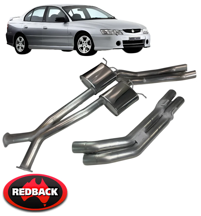 REDBACK DUAL 3" CATBACK EXHAUST SYSTEM TO SUIT HSV COUPE V2 LS1 5.7L V8 - Image 2