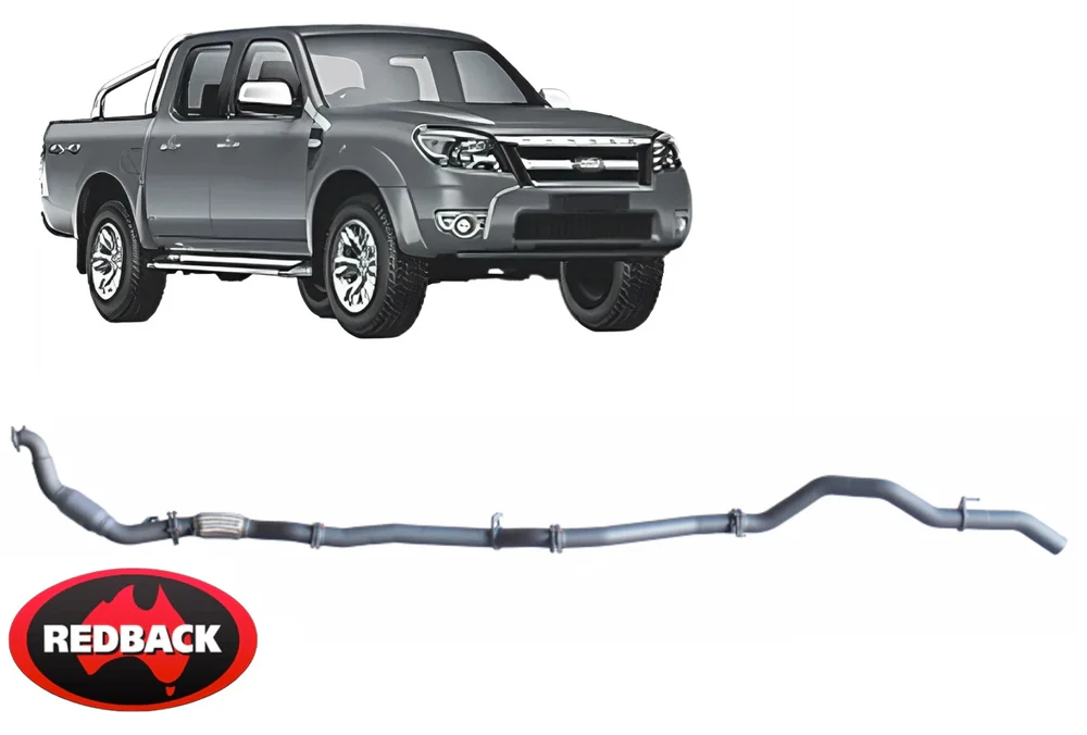 REDBACK EXTREME DUTY EXHAUST SYSTEM TO SUIT FORD RANGER PJ PK WEAT TURBO DIESEL 3.0L I4 - Image 5