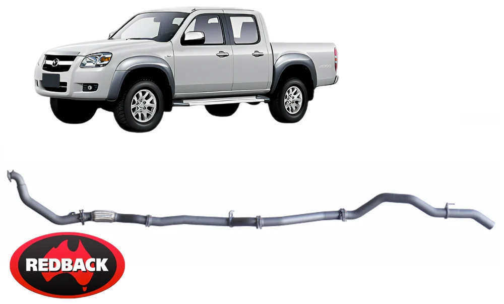 REDBACK EXTREME DUTY EXHAUST SYSTEM TO SUIT MAZDA BT-50 CD UN WEAT TURBO DIESEL 3.0L I4 - Image 4