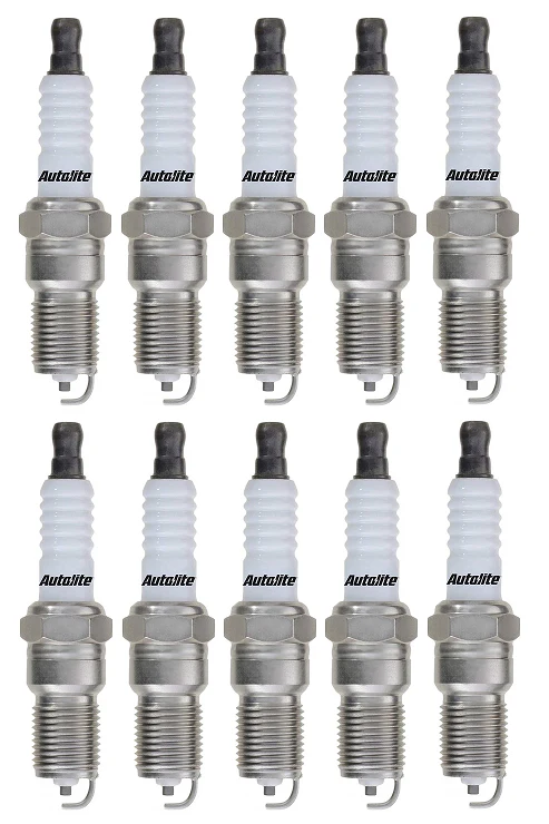 SET OF 10 AUTOLITE SPARK PLUGS TO SUIT AUDI R8 42 CTPA CTYA 5.2L V10 - Image 4