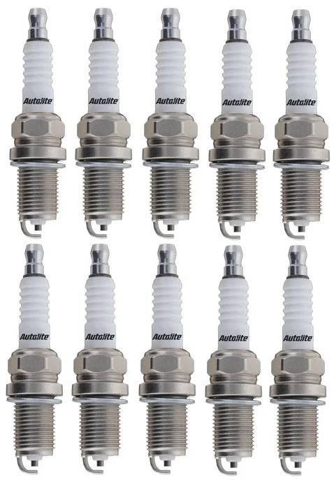 SET OF 10 AUTOLITE SPARK PLUGS TO SUIT DODGE RAM 2500 EWA 8.0L V10 - Image 4