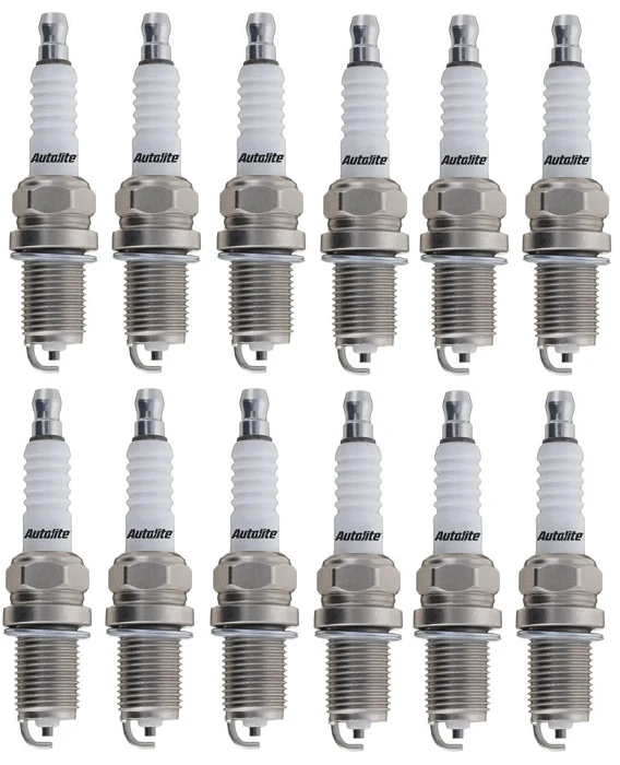 SET OF 12 AUTOLITE SPARK PLUGS TO SUIT BMW 7 SERIES 750IL M73B54 5.4L V12 FROM 01/2001 - Image 4
