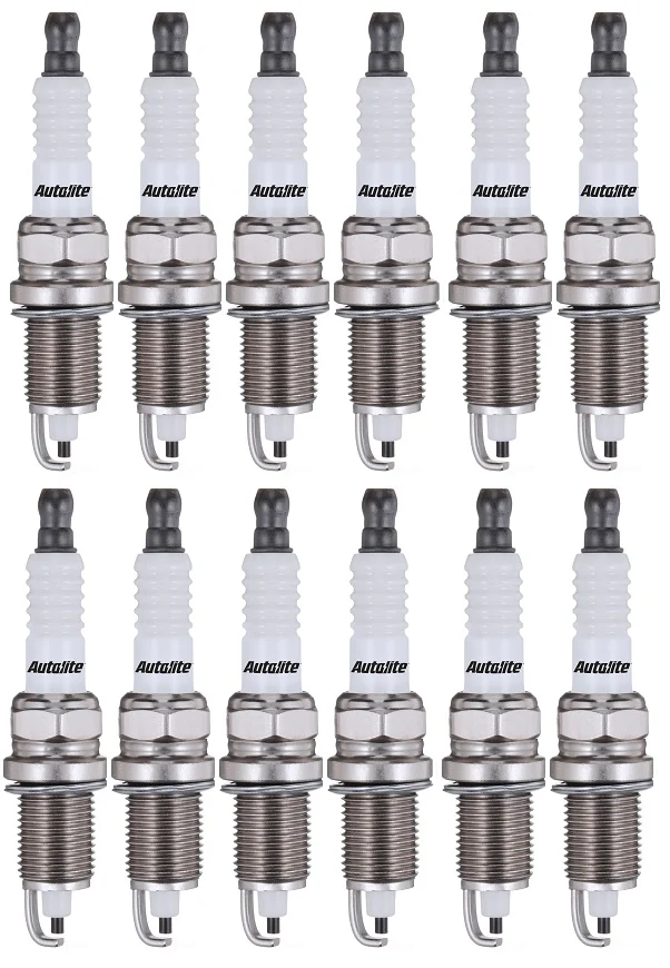 SET OF 12 AUTOLITE SPARK PLUGS TO SUIT BMW 8 SERIES 850I M70B50 5.0L V12 - Image 2