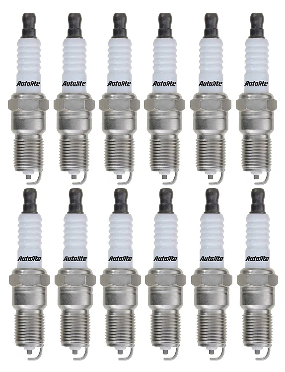 SET OF 12 AUTOLITE SPARK PLUGS TO SUIT MERCEDES BENZ C240 W202 W203 M112.910 M112.912 2.4L 2.6L V6 - Image 2