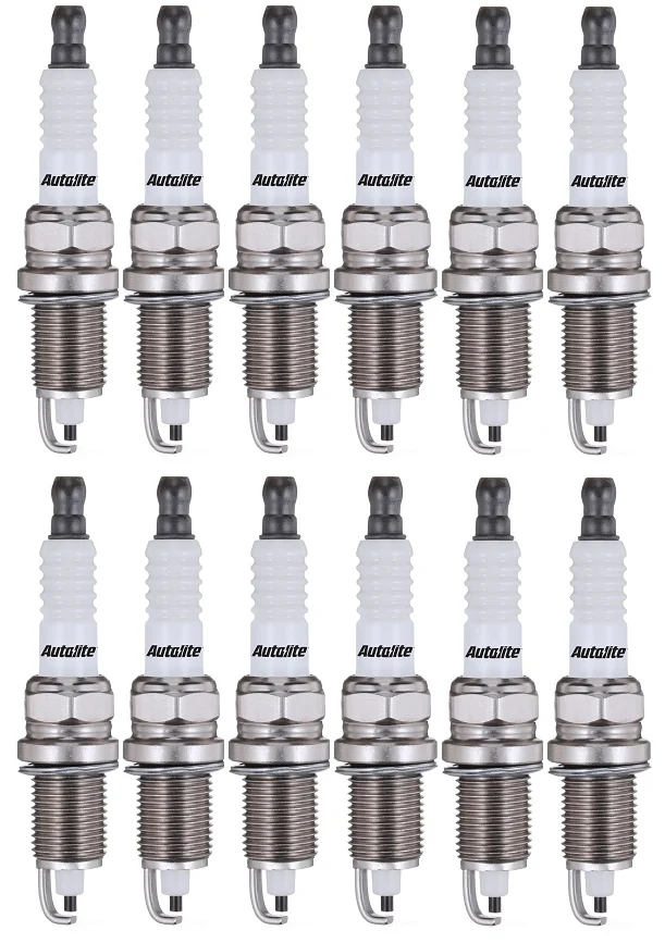 SET OF 12 AUTOLITE SPARK PLUGS TO SUIT MERCEDES BENZ M112.961 M112.960 SUPERCHARGED 3.2L V6 - Image 2