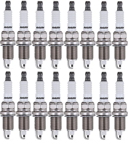 SET OF 16 AUTOLITE SPARK PLUGS TO SUIT MERCEDES BENZ E500 W211 S211 M113.967 5.0L V8 - Image 2