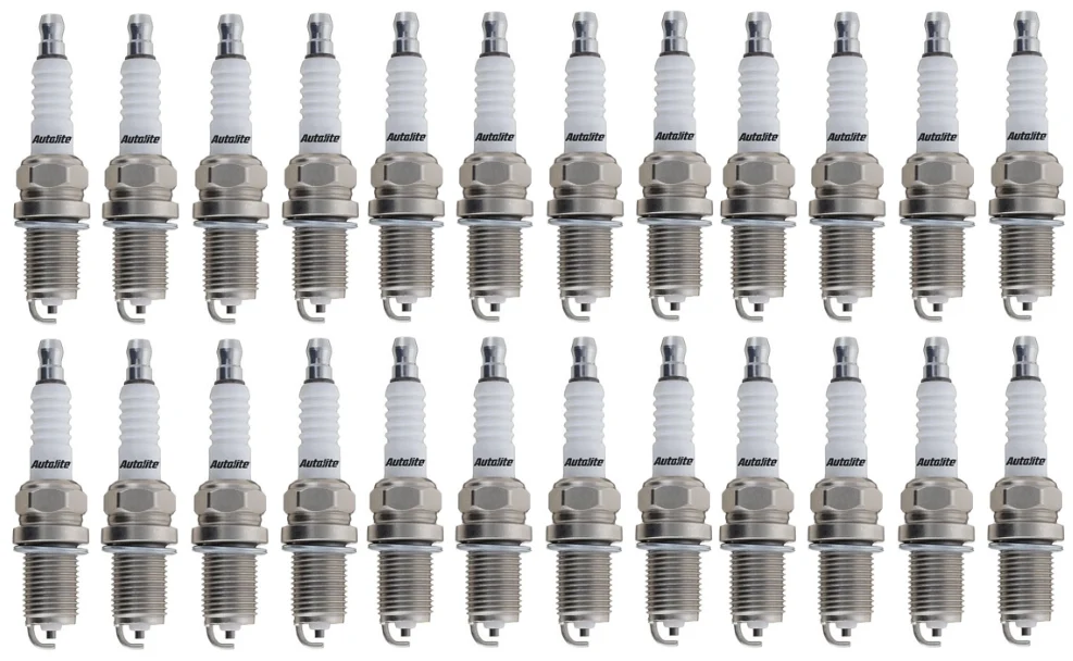SET OF 24 AUTOLITE SPARK PLUGS TO SUIT MERCEDES BENZ M137.970 M120.983 5.8L 6.0L V12 - Image 4