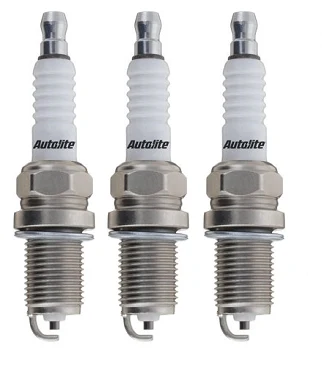 SET OF 3 AUTOLITE SPARK PLUGS TO SUIT HONDA INSIGHT ZE ECA1 1.0L I3 - Image 2