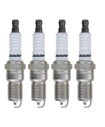 SET OF 4 AUTOLITE IRIDIUM SPARK PLUGS TO SUIT MERCEDES C180 C204 M271.820 M274.910 TURBO 1.6 1.8L I4 - Image 2
